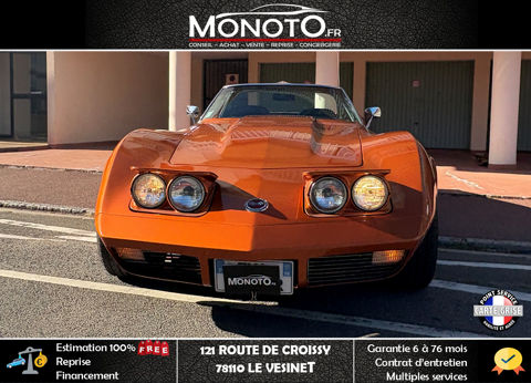 Corvette C3 STINGRAY 1973 5.7 V8 193 ch 350 ci 1973 occasion 78360 MONTESSON