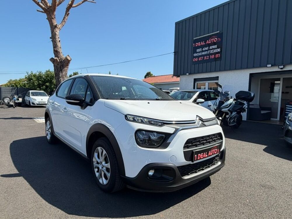 C3 HDI 100 CarPlay+gps 5Places DISTRIB.+CT OK 1MAIN 2023 50.000 2023 occasion 31120 Portet-sur-Garonne