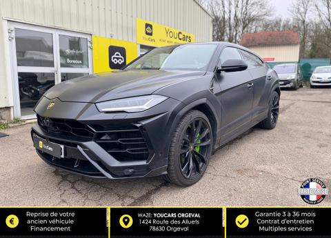 Lamborghini Urus 4.0 V8 650 ch Biturbo - TOIT OUVRANT - BANG & OLUFSEN - CAME 2021 occasion Orgeval 78630