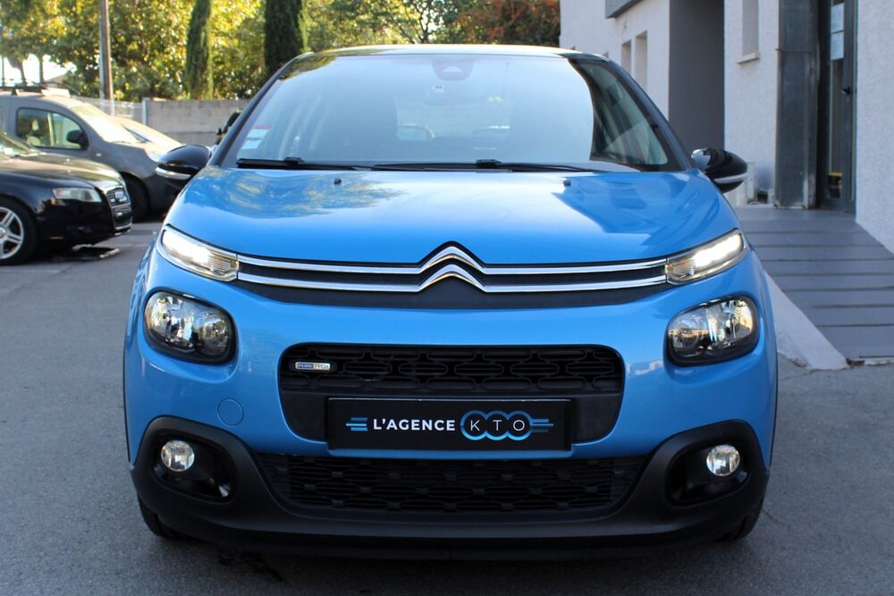 C3 III 1.2 VTi 82 ch SHINE - DISTRIBUTION FAITE + CARPLAY / CLI 2017 occasion 34430 Saint-Jean-de-V&eacute;das