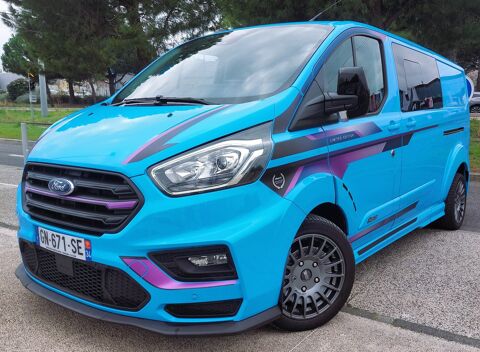 Ford Transit Custom APPROFONDIE MSRT 2.0 170 BVA-&Eacute;dition Limit&eacute;e MonteCarlo n&deg;09 2023 occasion MONTPELLIER 34070