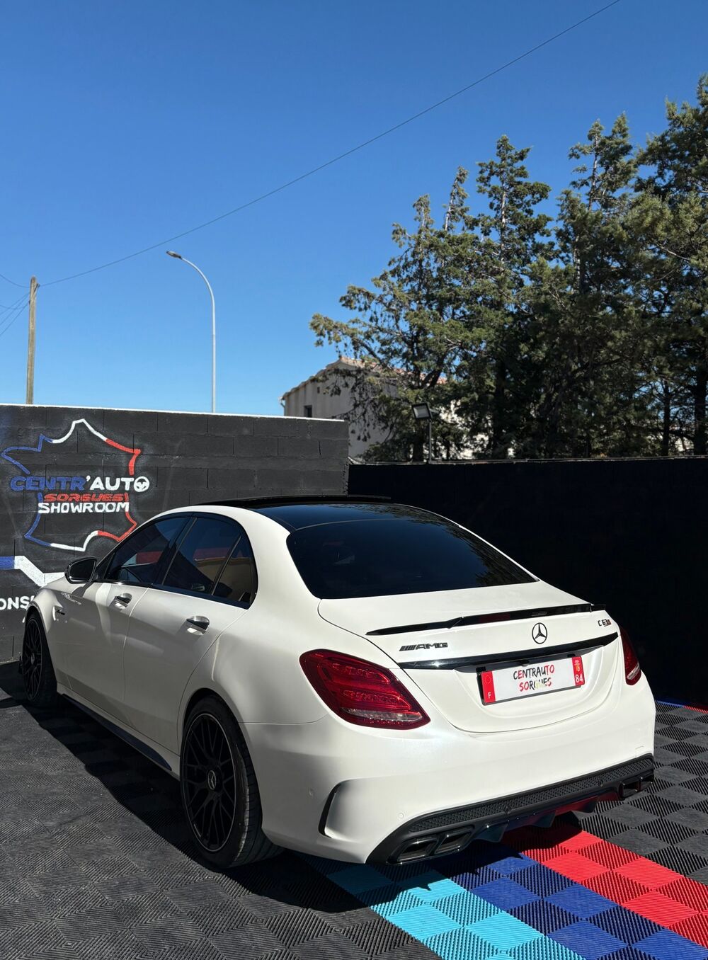Classe C 63s AMG 4.0i V8 Biturbo 510cv Kit BRABUS 2017 occasion 84700 SORGUES