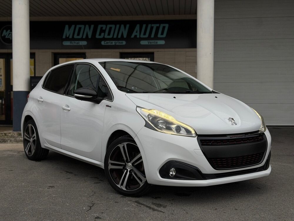208 I Gt line 1.2 THP 110 cv - Cam&eacute;ra de recul - Apple Carplay 2018 occasion 95190 Goussainville