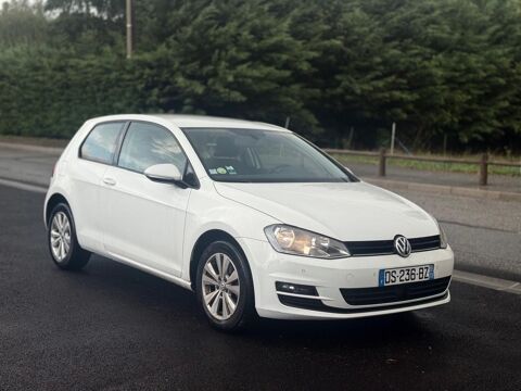 Volkswagen golf VII - 1.6 Tdi 105 Bleumotion - Blanc