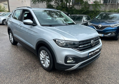 T-Cross 1.0 TSI 12V GPF DSG7 116 cv Lounge Bo&icirc;te auto CAR PLAY 2020 occasion 69150 D&eacute;cines-Charpieu