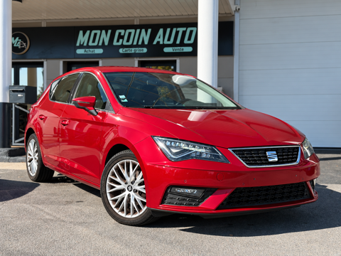 Leon III Xcellence 1.6 TDI DSG7 116 cv - Si&egrave;ges en cuir & Alcanta 2017 occasion 95190 Goussainville