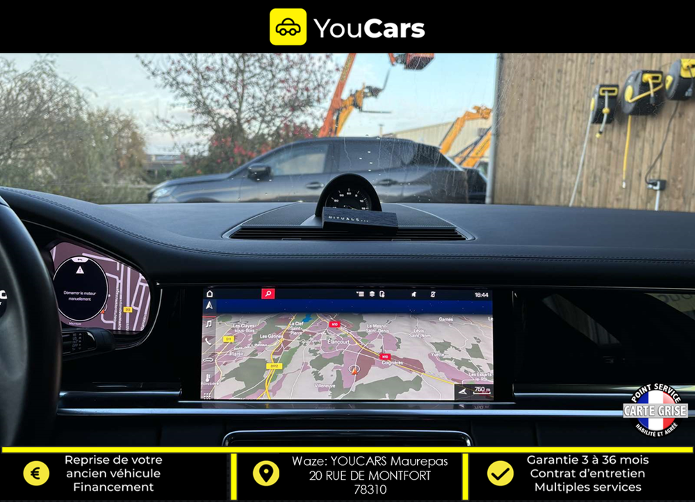 Panamera 4 E-Hybrid 2.9 Hybrid PDK8 462 cv Bo&icirc;te auto CAMERA DE RECU 2021 occasion 78310 MAUREPAS
