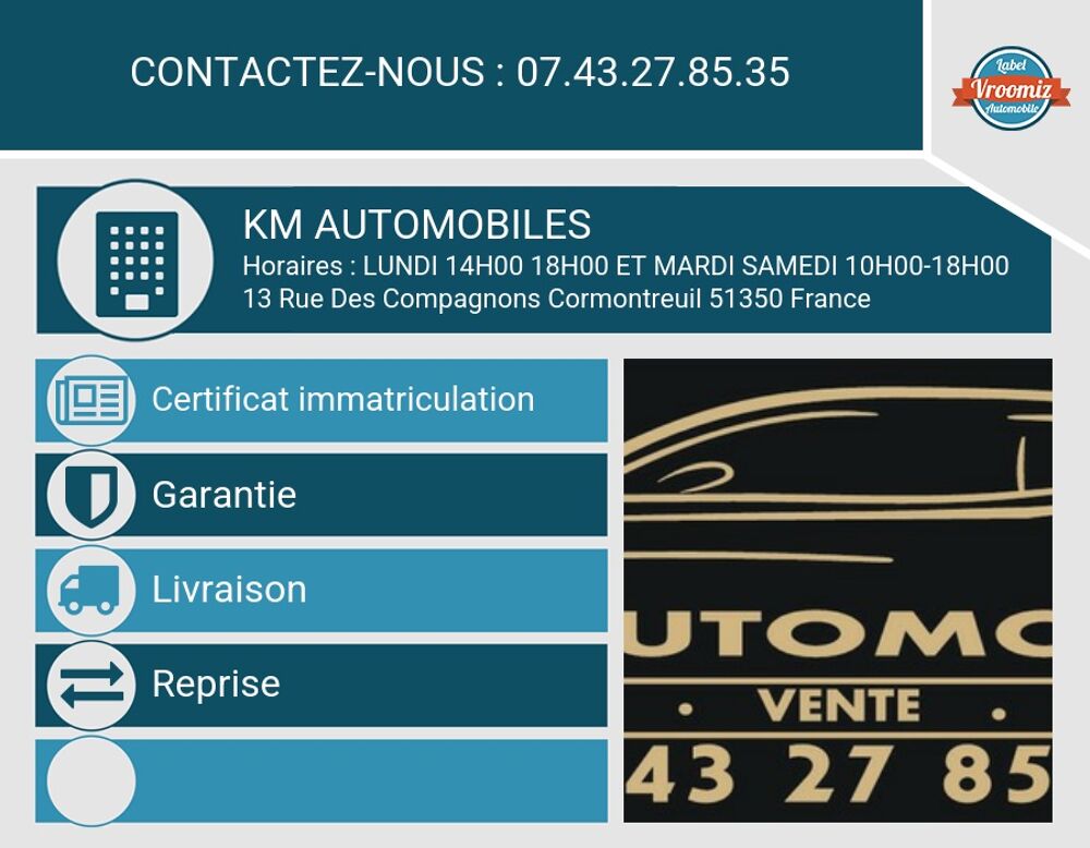 A3 1.4 TFSI - 16V TURBO HYBRID E-TRON 2014 occasion 51350 Cormontreuil