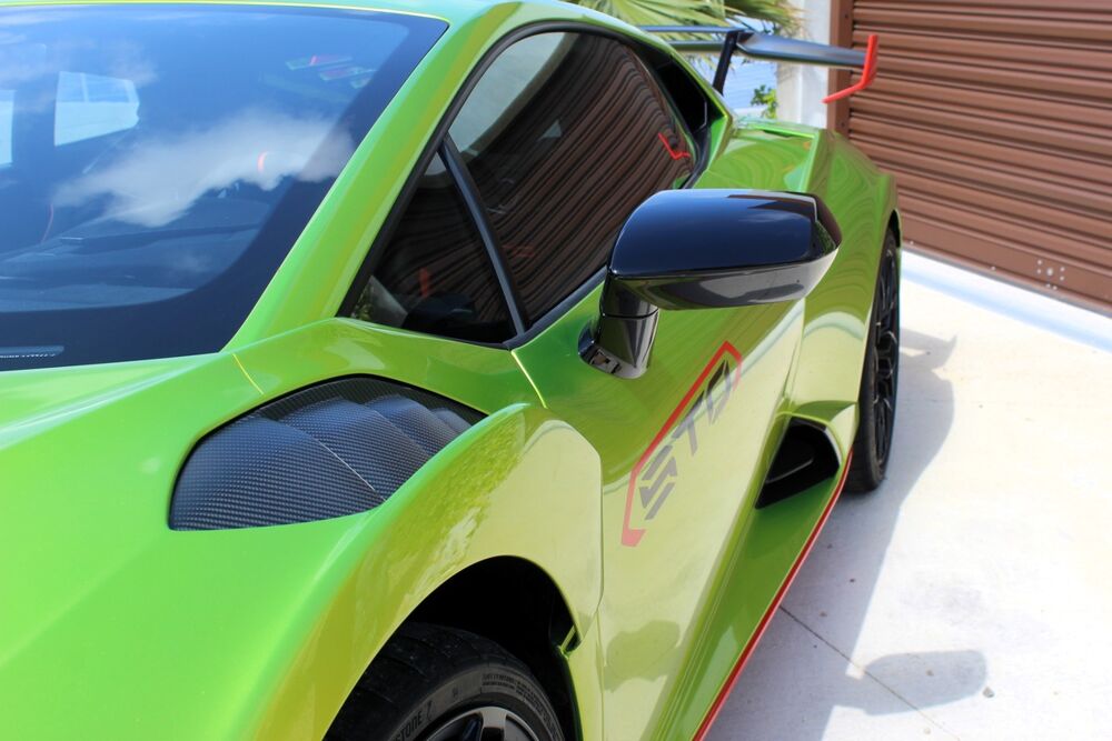 Huracan 5.2 V10 LP 640-2 STO LDF7 - VERDE CITREA - CARBON - CARPLAY 2022 occasion 34430 Saint-Jean-de-V&eacute;das