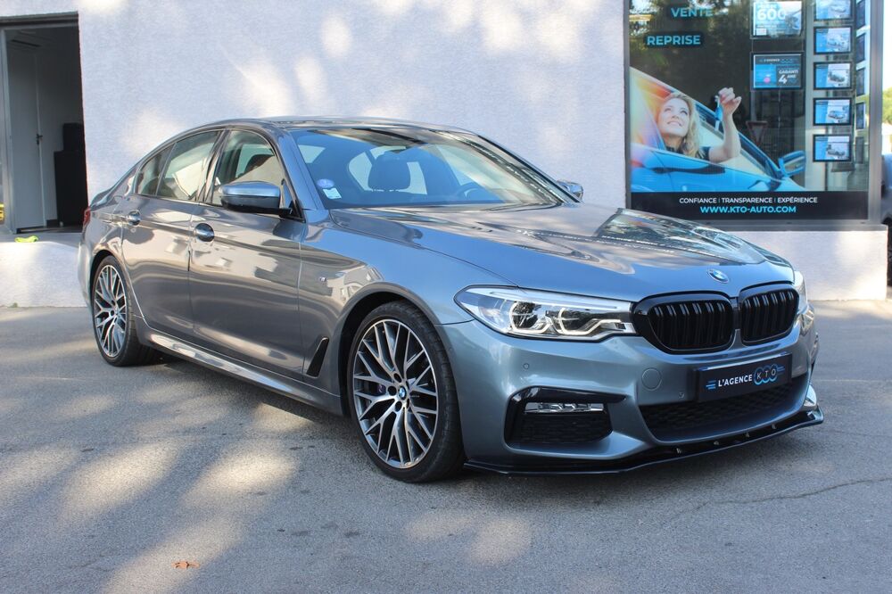 S&eacute;rie 5 540iA 340 ch M SPORT STEPTRONIC / SUIVIE BMW + CLIM AUTO 2017 occasion 34430 Saint-Jean-de-V&eacute;das