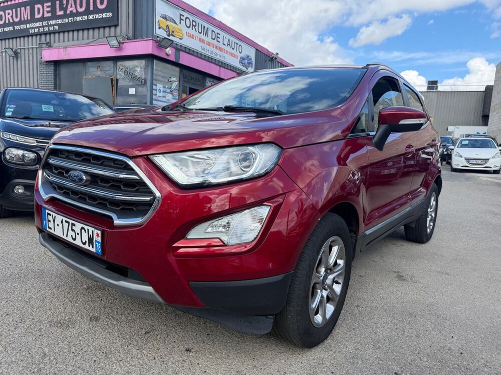 Ecosport (2) 1.0 ECOBOOST 125 S&S TITANIUM FULL OPTIONS BO&Icirc;TE AUTO 2018 occasion 78310 Coigni&egrave;res
