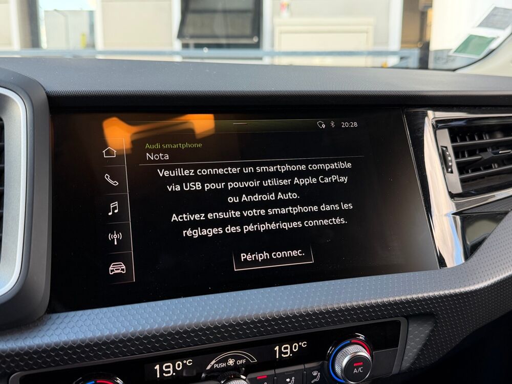 A1 Sportback 25 1.0 TFSI 12V 95 cv - Radar de recul 2020 occasion 95190 Goussainville