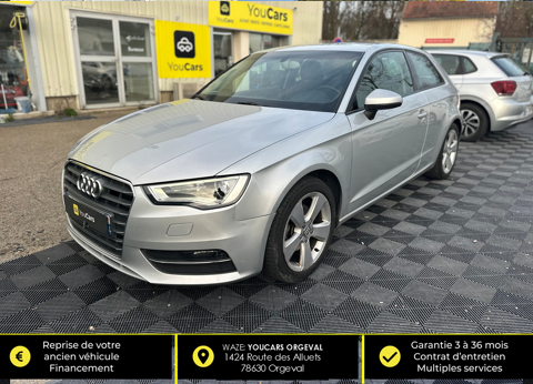 Audi A3 S&eacute;rie 3 2.0 TDi 150 cv Bo&icirc;te auto COURROIE OK - SIEGE CHAUFF 2013 occasion Orgeval 78630