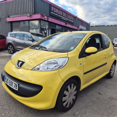 Peugeot 107 - (2) 1.0 12V 68 Bleu LION BELLE - Jaune