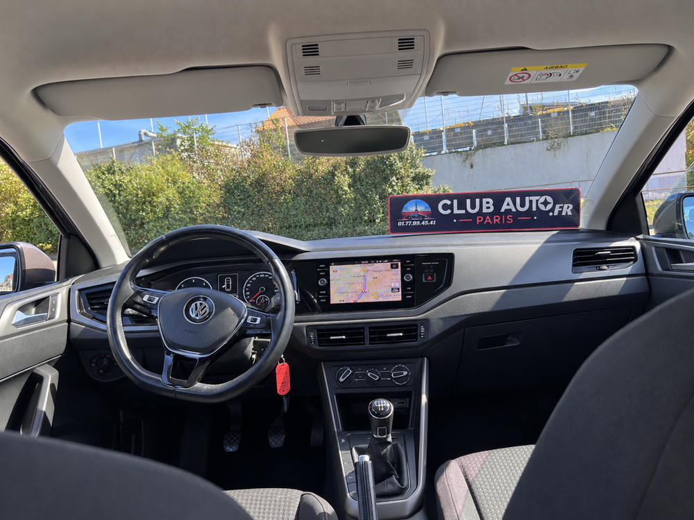 Polo VI 1.6 TDi 95 LOUNGE BVM5 - ENTRETIEN VW - CONNECT&Eacute;E - FIABL 2019 occasion 94140 Alfortville