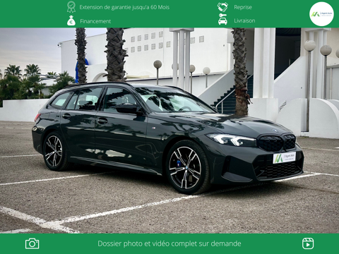 S&eacute;rie 3 M340i xDrive Touring 374ch (1&egrave;re main, origine France, Malus 2023 occasion 34140 M&egrave;ze