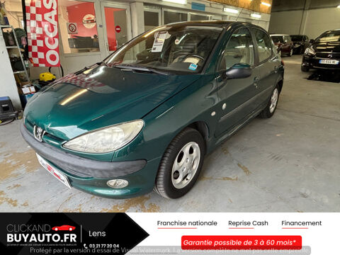 Peugeot 206 1.6 110CHV EDITION ROLAND GARROS // BOITE AUTO / SELLERIE CU 2001 occasion Harnes 62440