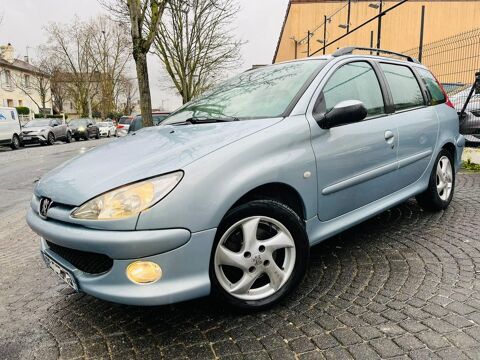 Peugeot 206 SW - Xs premium - 2.0 HDI 90 cv Bv5 - Clim / jantes / R&eacute;vis&eacute; - 2004 occasion Houilles 78800