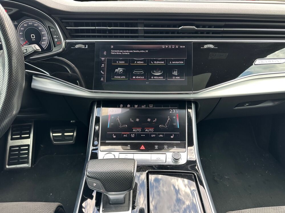 Q8 3.0 50 TDI 285 HYBRID MHEV S-LINE QUATTRO TIPTRONIC Toit ouv 2018 occasion 34140 M&egrave;ze