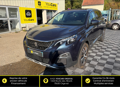 Peugeot 5008 1.5 BlueHDi 130 cv CARPLAY - TOIT OUVRANT - 7 PLACES 2019 occasion Orgeval 78630