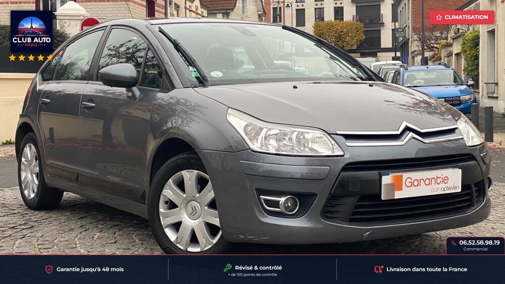 C4 PHASE 2 HDi 90 CONFORT GPS - COMPACTE FIABLE - &Eacute;CONOMIQUE - 2010 occasion 94140 Alfortville