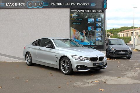 BMW S&eacute;rie 4 F32 COUPE 420d 2.0 d 184 ch BVA8 SPORT + CAMERA 2015 occasion Saint-Jean-de-V&eacute;das 34430