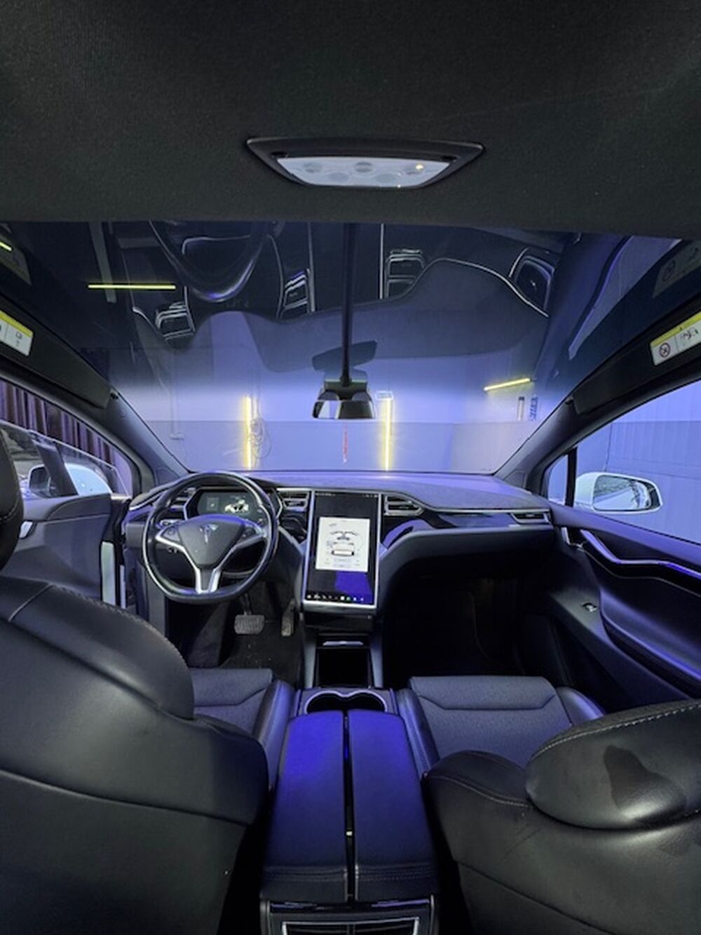 Model X TESLA MODEL X 525CV 75D TVA RECUPERABLE garantie TESLA 2017 occasion 69126 BRINDAS