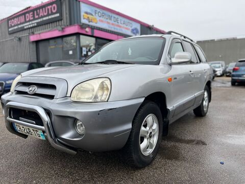 Hyundai Santa Fe (2) 2.0 CRDI 125 4WD PACK STYLE CUIR FULL 2005 occasion Coigni&egrave;res 78310