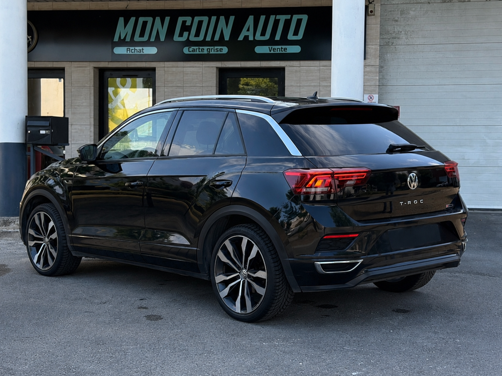 T-ROC R-Line 2.0 TDI 150 DSG7 4Motion 1er Main – Toit ouvrant – AC 2019 occasion 95190 Goussainville