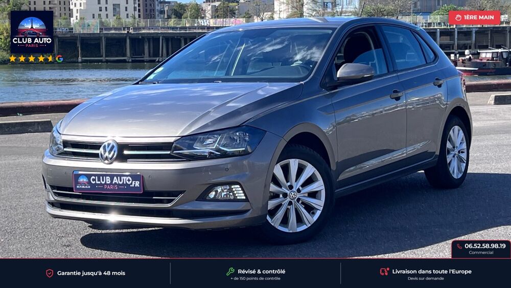 Polo VI 1.6 TDi 95 LOUNGE BVM5 - ENTRETIEN VW - CONNECT&Eacute;E - FIABL 2019 occasion 94140 Alfortville