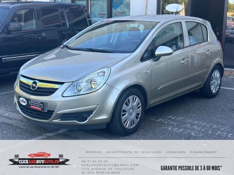 Opel corsa - D 1.2 80 ch 2 - Jaune Métallis&
