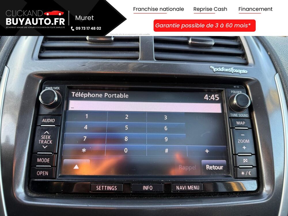 Asx 2.2 DI-D 150 4WD INSTYLE AUTO ref780 2013 occasion 31600 MURET