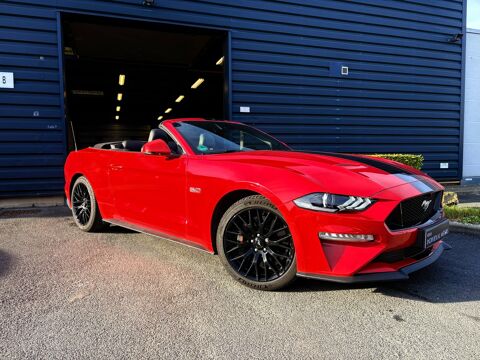 Ford Mustang GT Cabriolet 450ch BVA10 / Malus INCLUS / 1e main 2018 occasion REIMS 51100