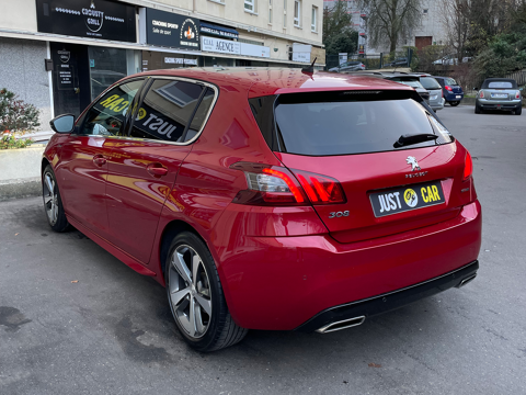 308 1.5 BLUEHDI 130CH S&S GT LINE - TOIT PANORAMIQUE - CARPLAY - 2017 occasion 92210 Saint-Cloud