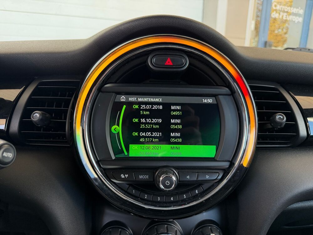 MINI COUPE 3 (F56) 3 Portes One 1.5 i DCT7 102 cv Bo&icirc;te auto - Toit ouv 2018 occasion 95190 Goussainville
