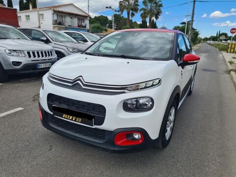 Citro&euml;n C3 1.2 110 cv blanche Pack GARANTIE 12 MOIS NATIONAL 7490euros 2019 occasion MARGUERITTES 30320