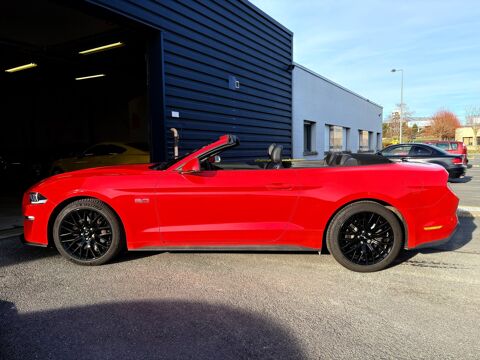 Mustang GT Cabriolet 450ch BVA10 / Malus INCLUS / 1e main 2018 occasion 51100 REIMS