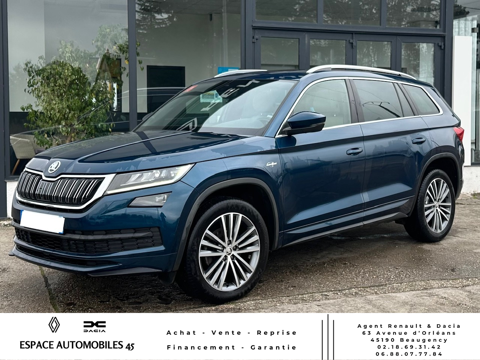 Skoda Kodiaq 2.0 TDI 150 ch Laurin&Klement 5 Pl Canton T.O. - Reprise pos 2020 occasion Beaugency 45190