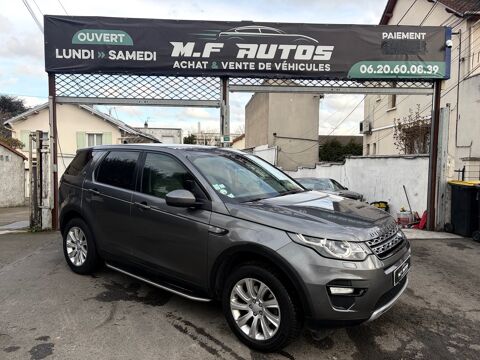 Land-Rover Discovery sport BOITE AUTO 7 PLACE 4X4 TOIT PANORAMIQUE GPS CUIR CAM&Eacute;RA BLU 2015 occasion ARGENTEUIL 95100