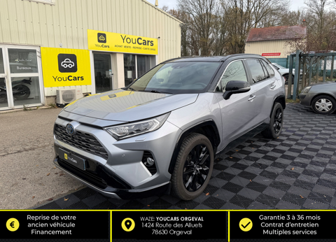 Toyota RAV 4 V 2.5 VVT-iE 16V 222 Hybrid AWD-I E-CVT Boîte auto FULL OPTI 2021 occasion Orgeval 78630