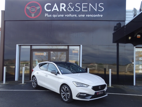 Seat Leon e-Hybrid 204 ch DSG6 FR Toit Pano / Apple CarPlay / Camera d 2021 occasion B&eacute;ziers 34500