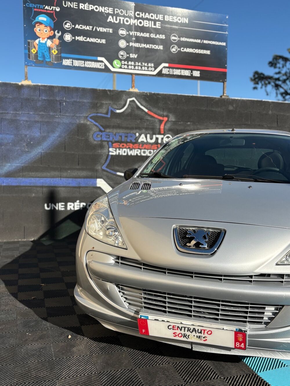 206 1.1i 60cv Pack Active Clim 2010 occasion 84700 SORGUES