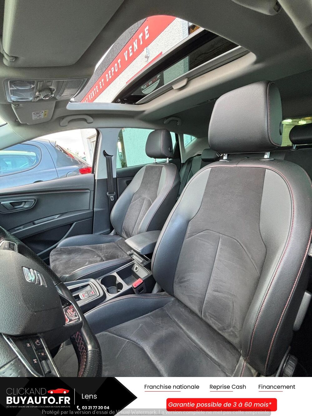 Leon 1.5TSI 150CV EDITION FR // TOIT OUVRANT / ANDROID CARPLAY / 2019 occasion 62440 Harnes