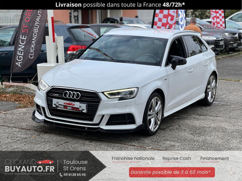 Audi A3 1.6 TDI 116 S-LINE APPLE CARPLAY ANDROID AUTO Garantie 12 mo 2019 occasion Saint-Orens-de-Gameville 31650