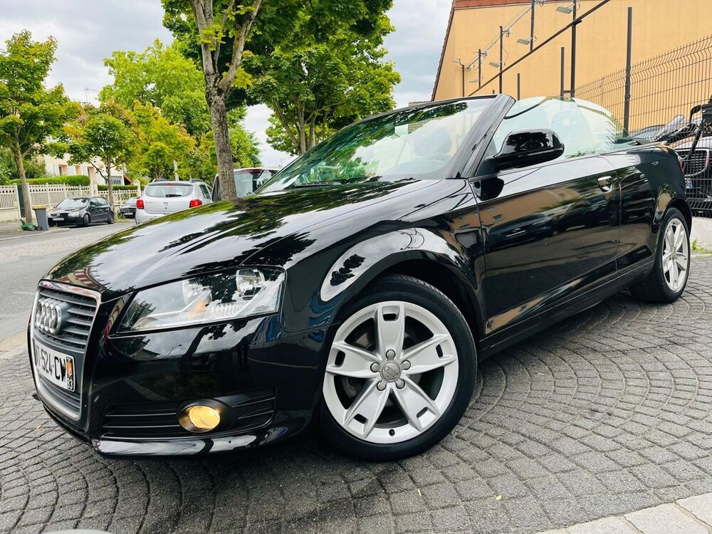 A3 CABRIOLET - FINITION AMBITION - 1.9 TDI 105Cv BVm5 - CABRIO 2008 occasion 78800 Houilles