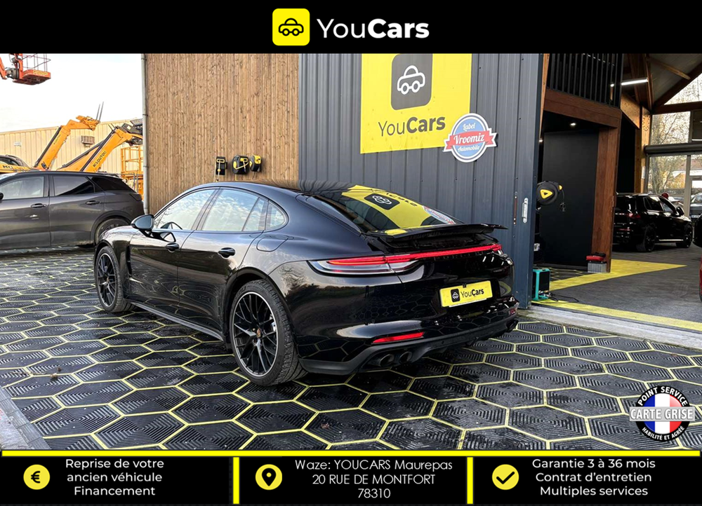 Panamera 4 E-Hybrid 2.9 Hybrid PDK8 462 cv Bo&icirc;te auto CAMERA DE RECU 2021 occasion 78310 MAUREPAS