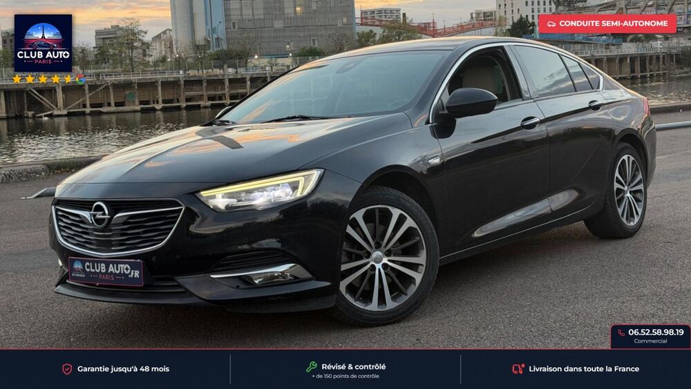 Insignia GRAND SPORT ELITE 2.0 D 170 AT8 - CONDUITE SEMI-AUTONOME - S 2017 occasion 94140 Alfortville