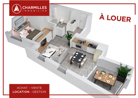  Appartement � louer 2 pi�ces 48 m�