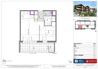  Appartement à vendre 2 pièces 45 m²
