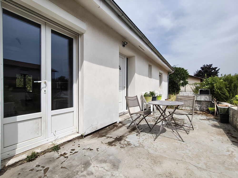 Vente Maison CHARVIEU-CHAVAGNEUX   Maison de plain-pied de 103 m2 avec garage sur 677 m2 de terrain Charvieu chavagneux